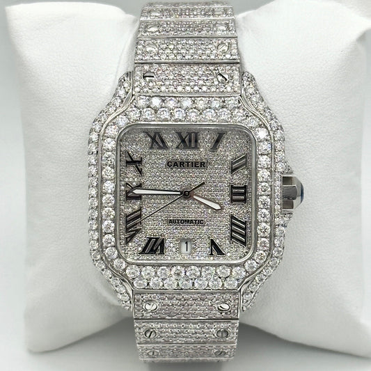 Moissanite Santos 40mm