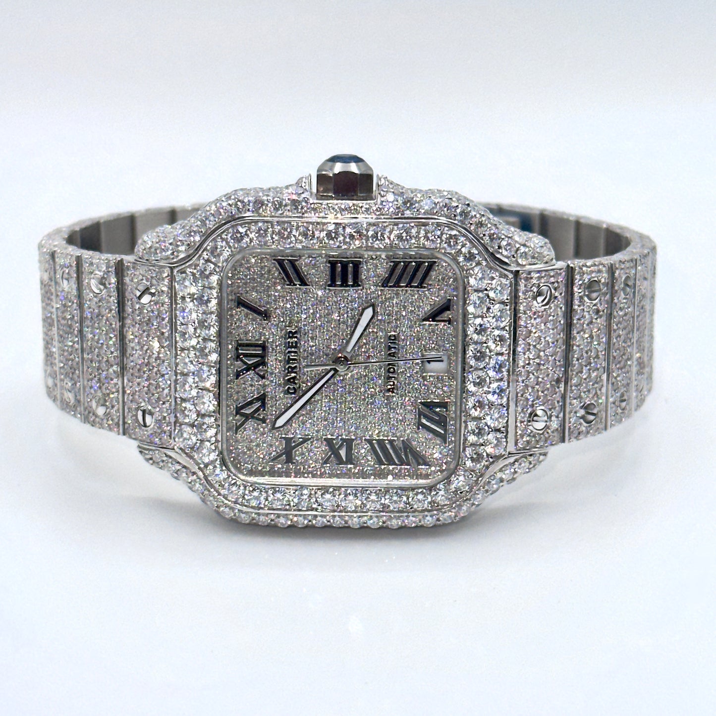 Moissanite Santos 40mm